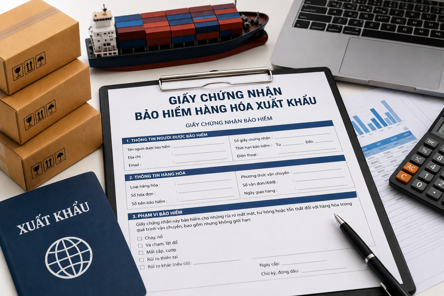 Bảo hiểm hàng hóa xuất khẩu