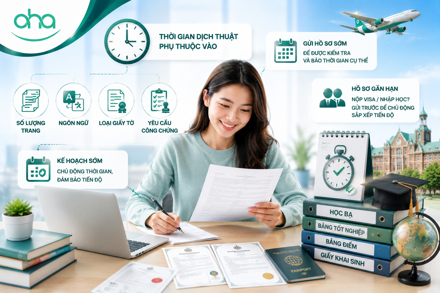Dịch thuật hồ sơ du học mất bao lâu? Dịch thuật hồ sơ du học mất bao lâu?
