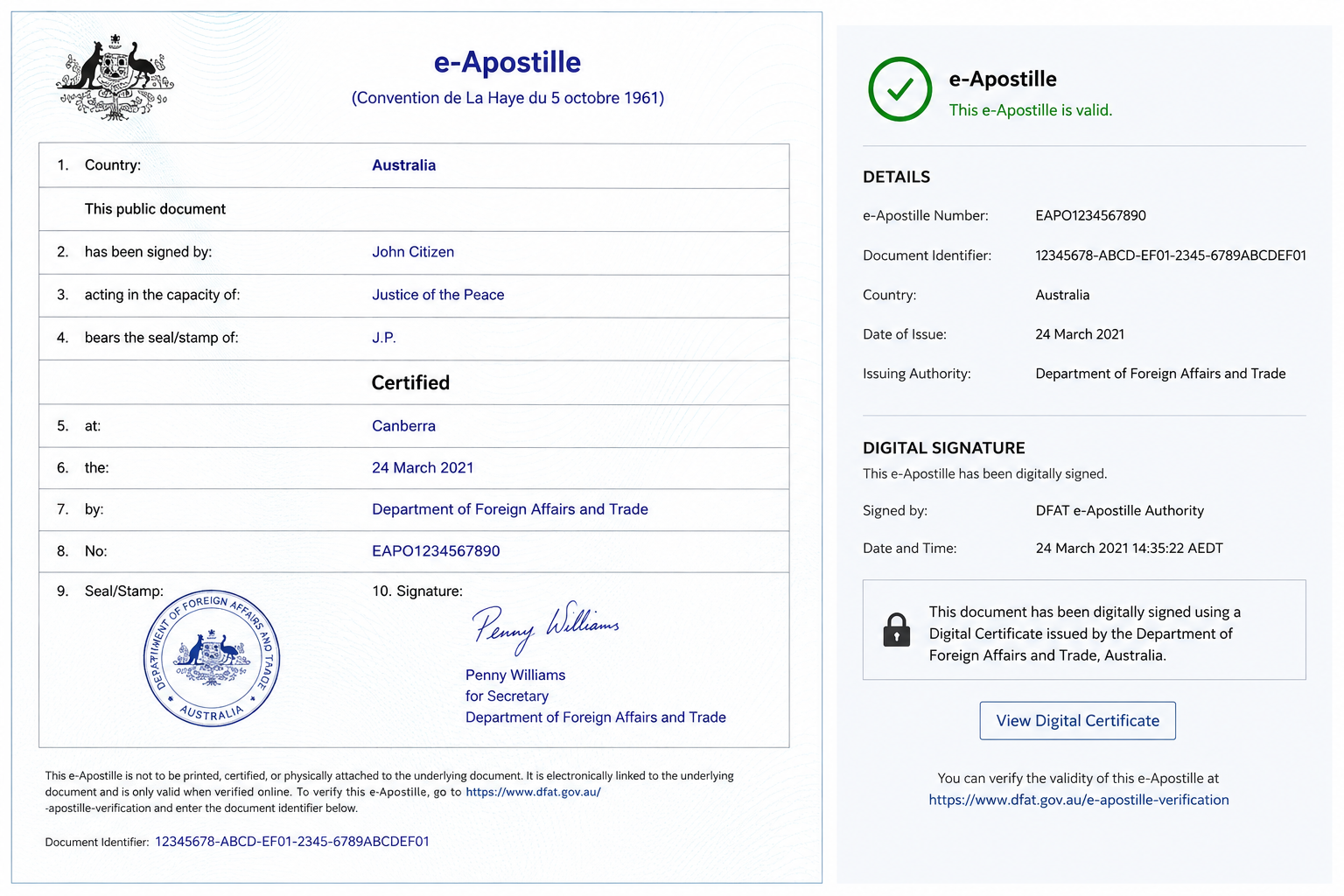 e-Apostille là gì?