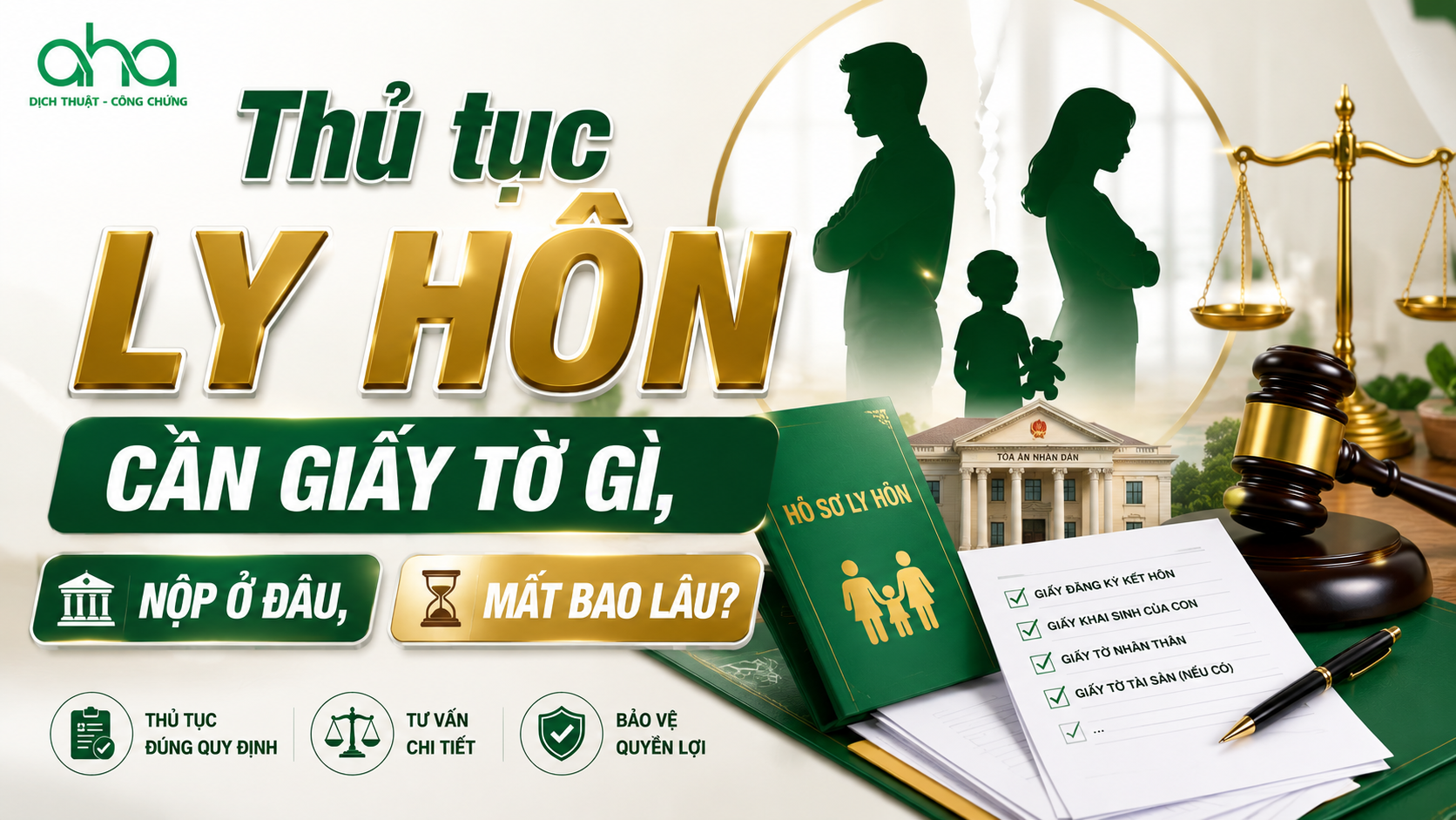 Thủ tục ly hôn cần giấy tờ gì, nộp ở đâu, mất bao lâu?