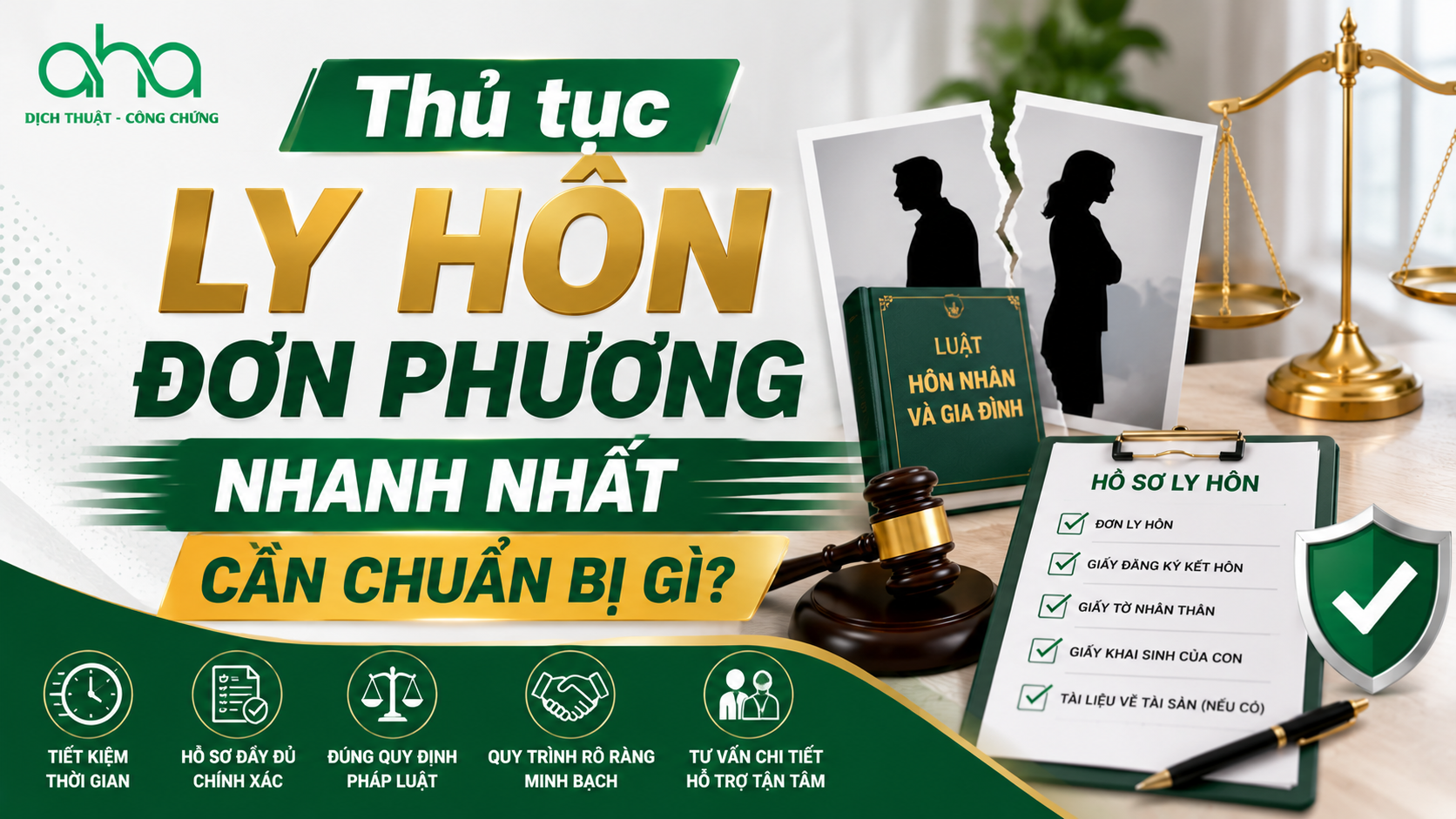 Thủ tục ly hôn đơn phương nhanh nhất cần chuẩn bị gì?