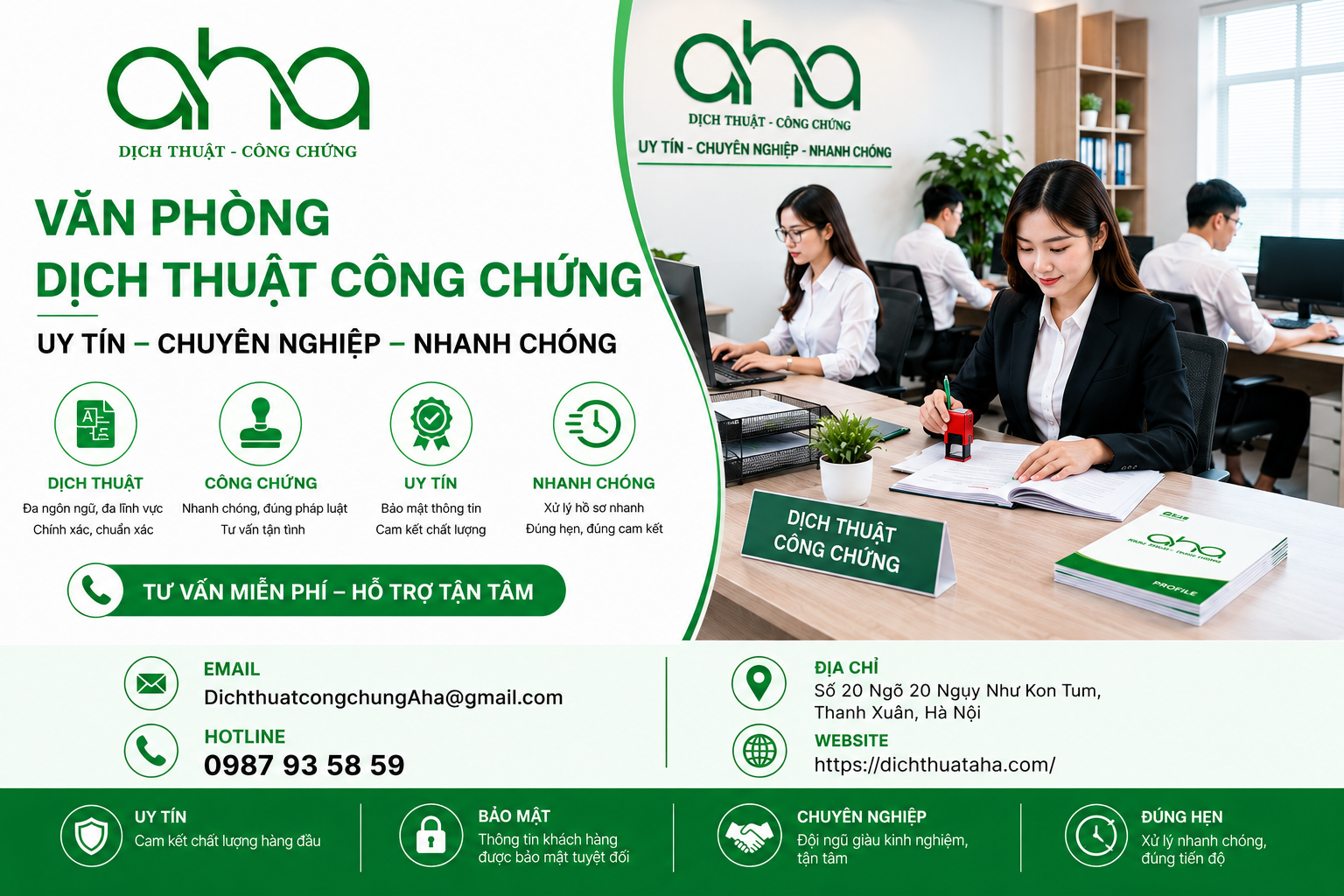 Văn phòng dịch thuật công chứng Hà Nội là gì?