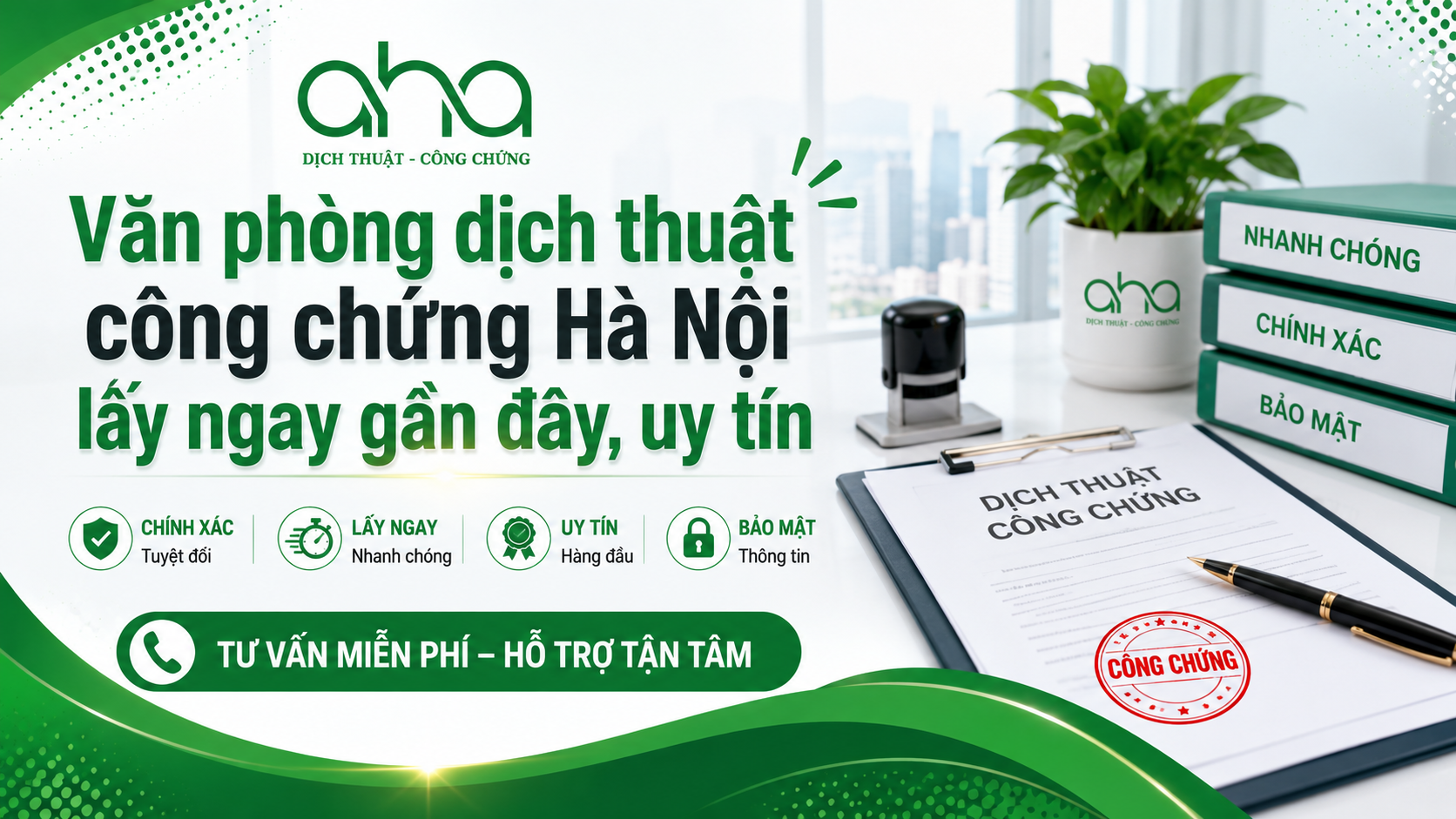 Văn phòng dịch thuật công chứng Hà Nội lấy ngay gần đây, uy tín