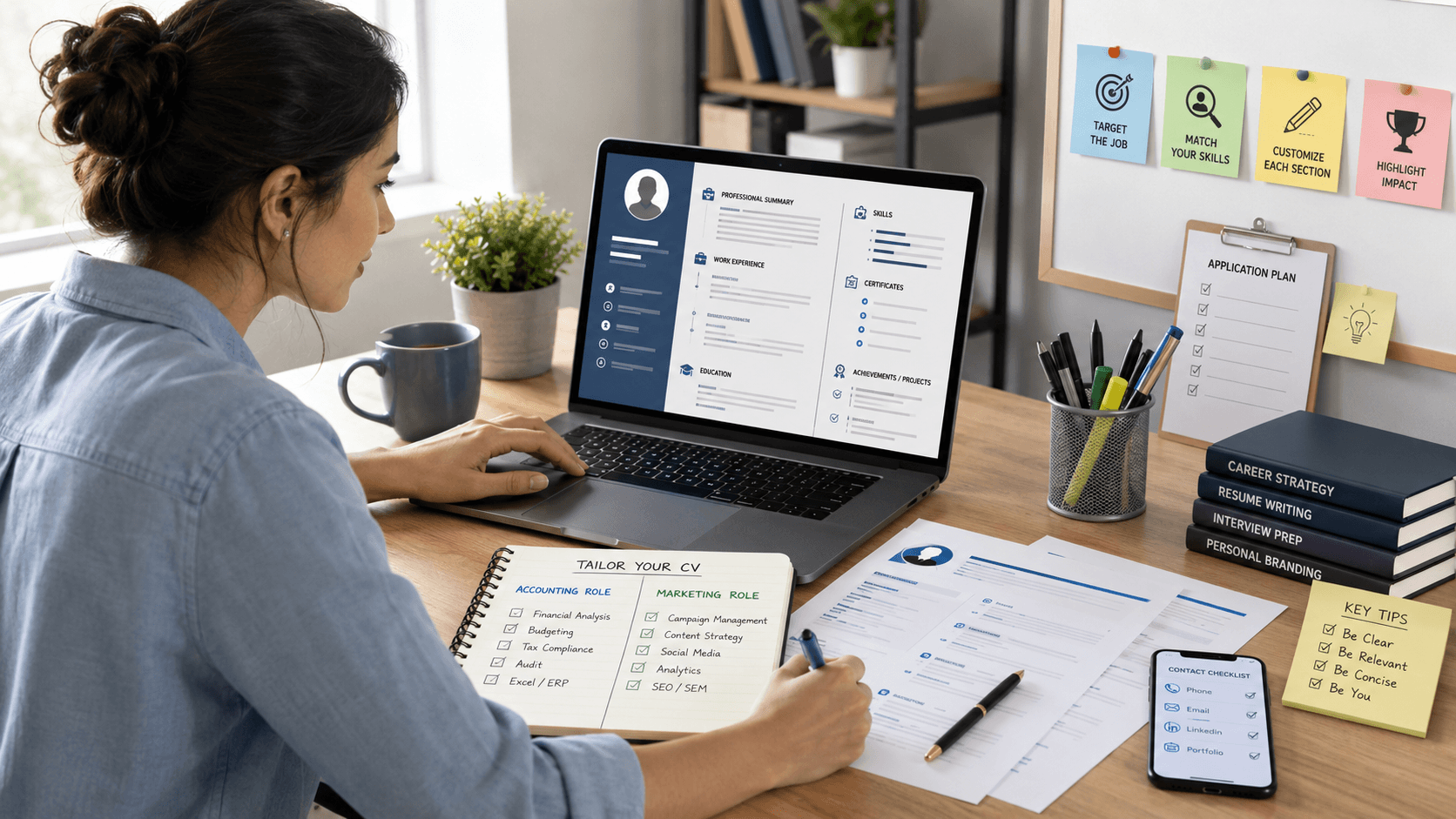 Cách viết CV trong hồ sơ xin việc
