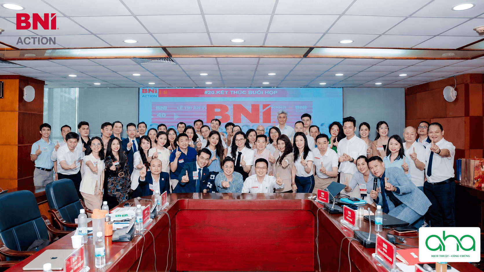 Dịch thuật AHA tham gia buổi họp kết nối doanh nghiệp tại BNI Action Dịch thuật AHA tham gia buổi họp kết nối doanh nghiệp tại BNI Action