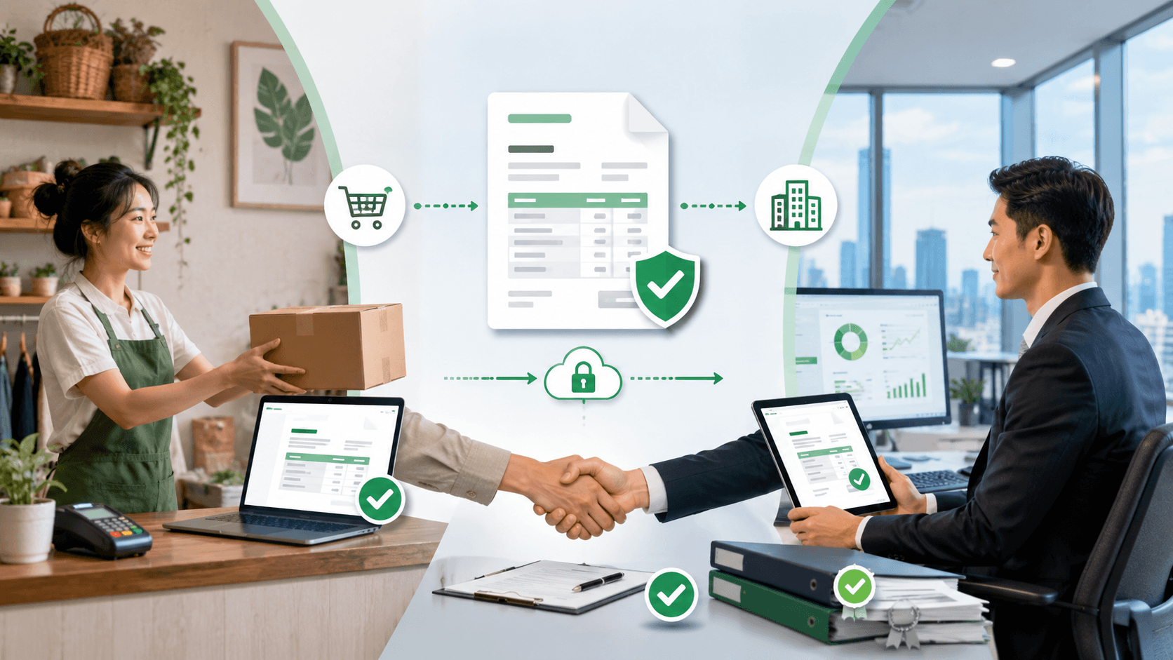 Hộ kinh doanh xuất hóa đơn cho công ty được không?