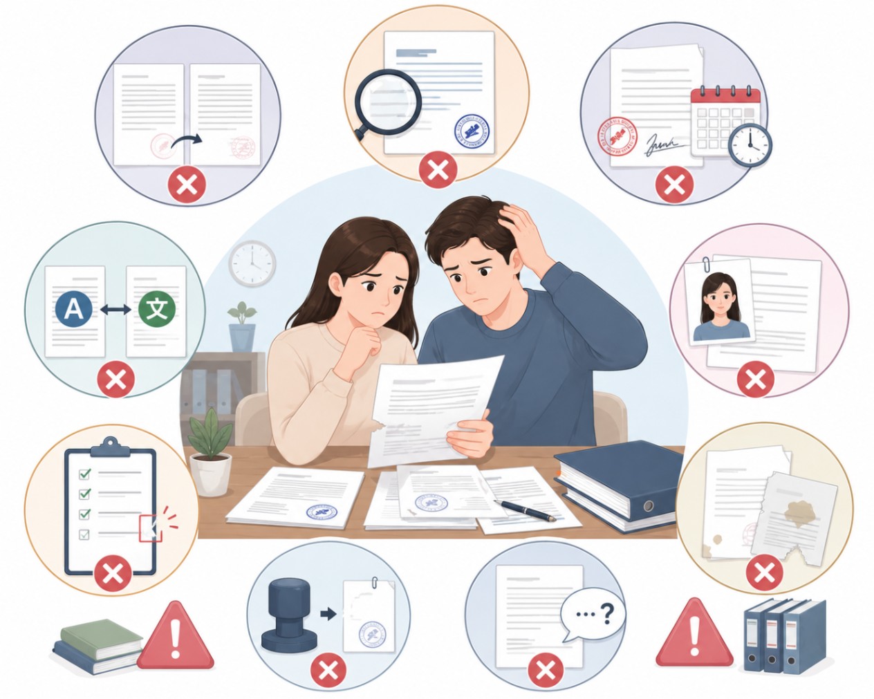 Dịch hồ sơ đoàn tụ cha mẹ và con cái cần chú ý gì?