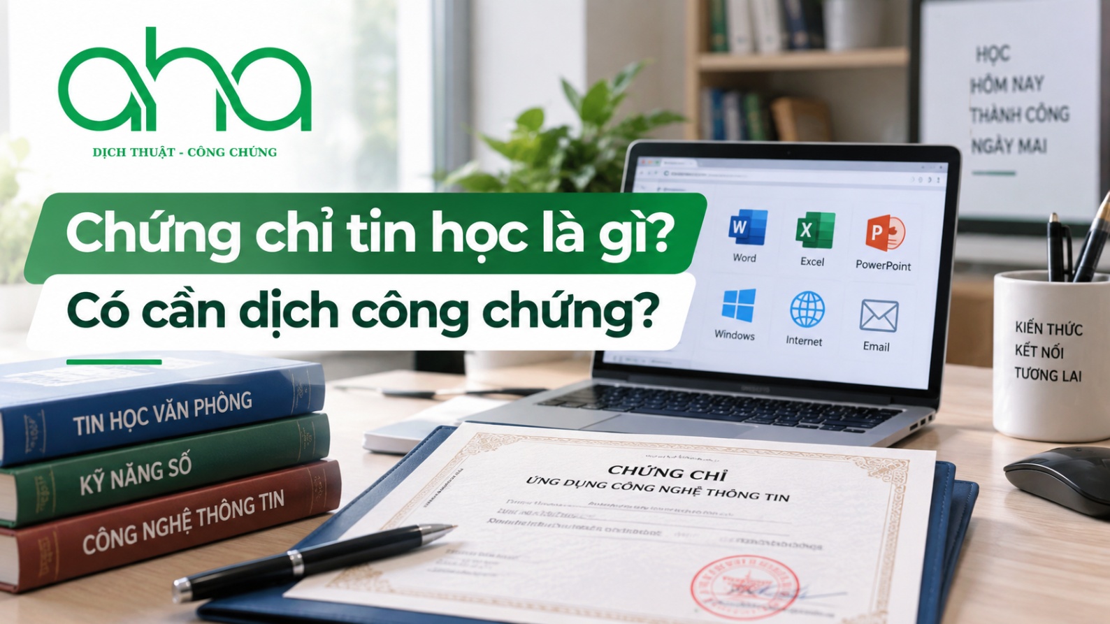 Chứng chỉ tin học là gì? Có cần dịch công chứng?