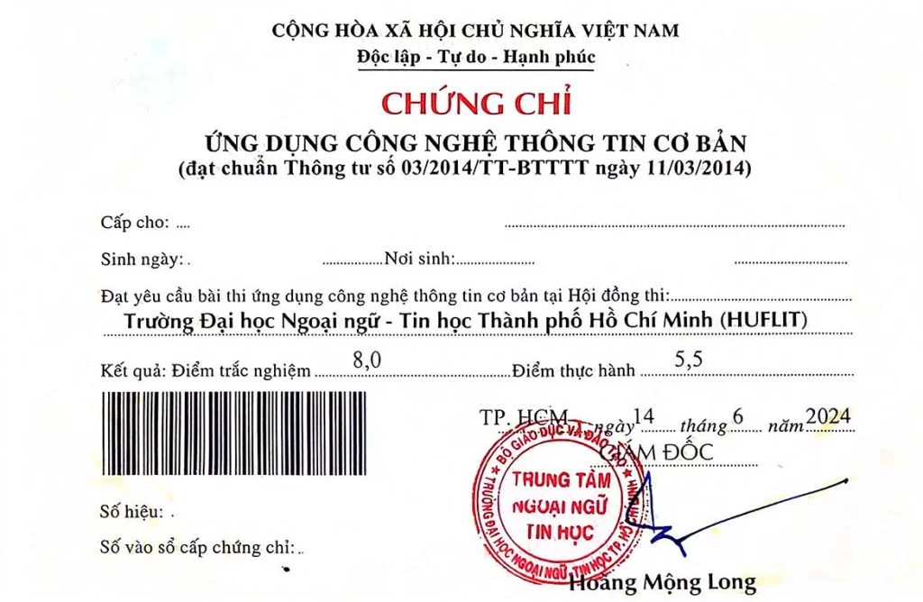 Chứng chỉ Tin học nào để nộp hồ sơ thi Công chức, Viên chức?