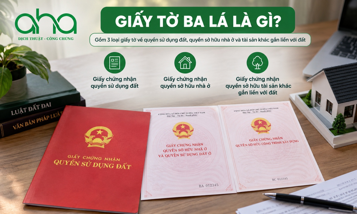 Giấy tờ ba lá là gì?