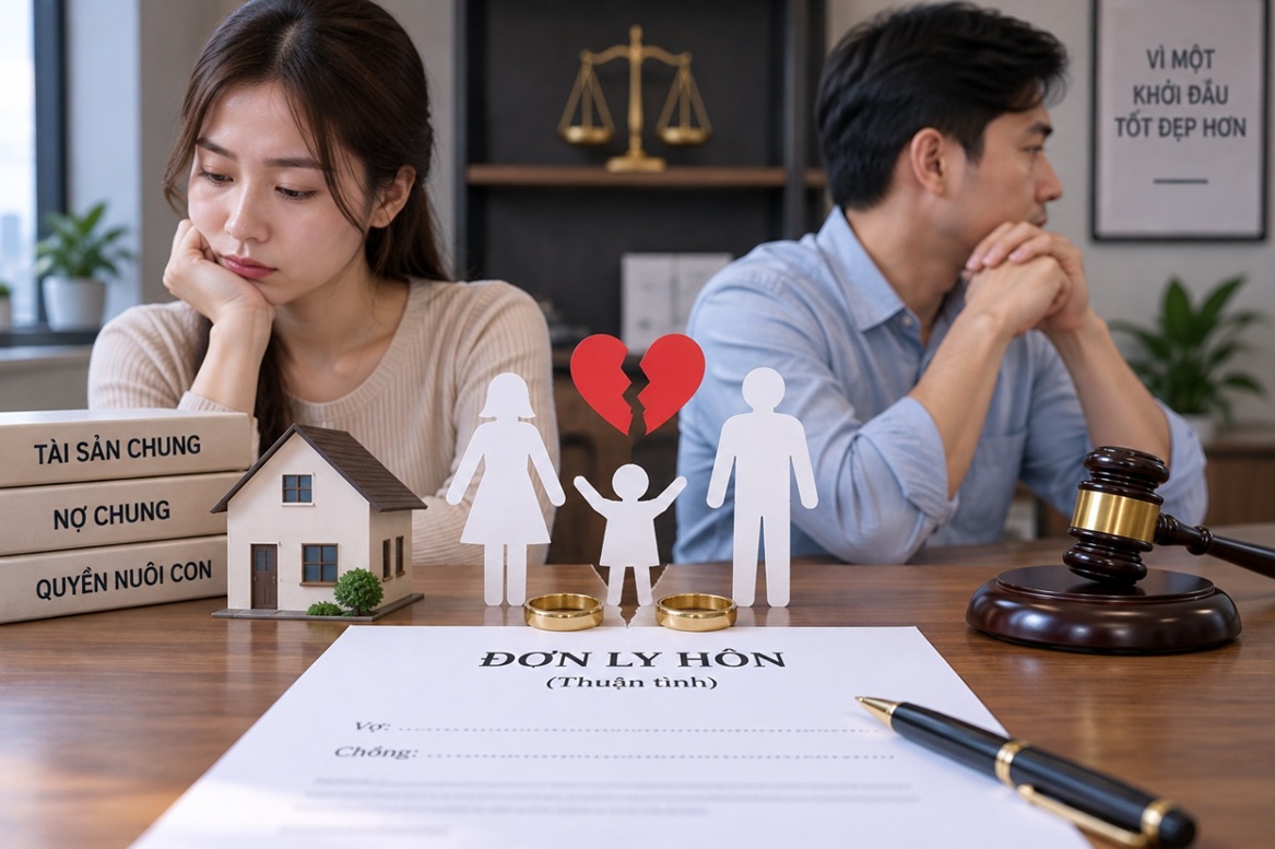 Nộp đơn ly hôn quận Hoàng Mai ở đâu?