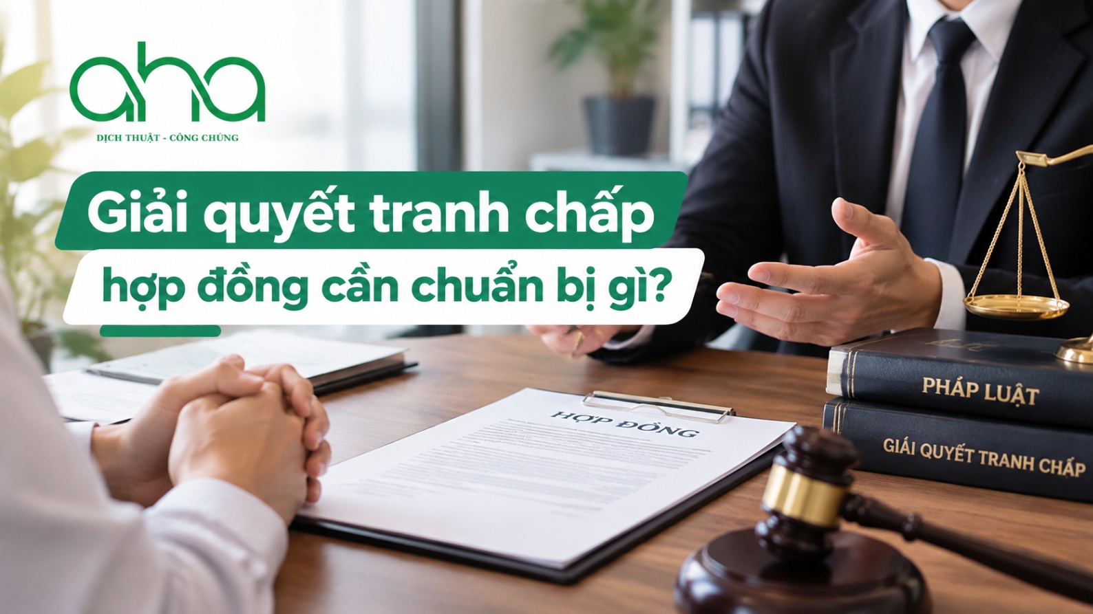 Giải quyết tranh chấp hợp đồng cần chuẩn bị gì?