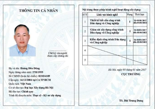 Thi thử chứng chỉ hành nghề xây dựng là gì?
