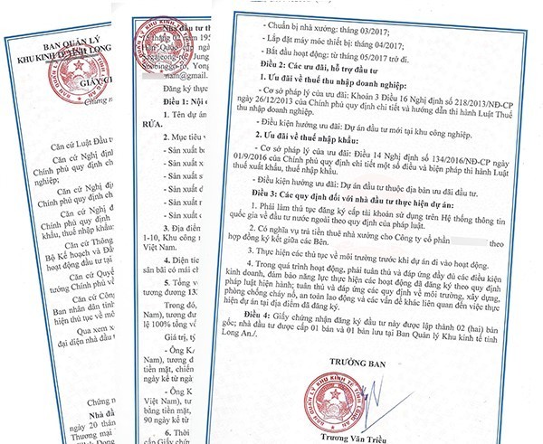 Gia hạn giấy chứng nhận đầu tư 
